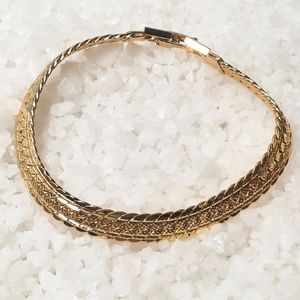 Napier vintage bracelet goldtone